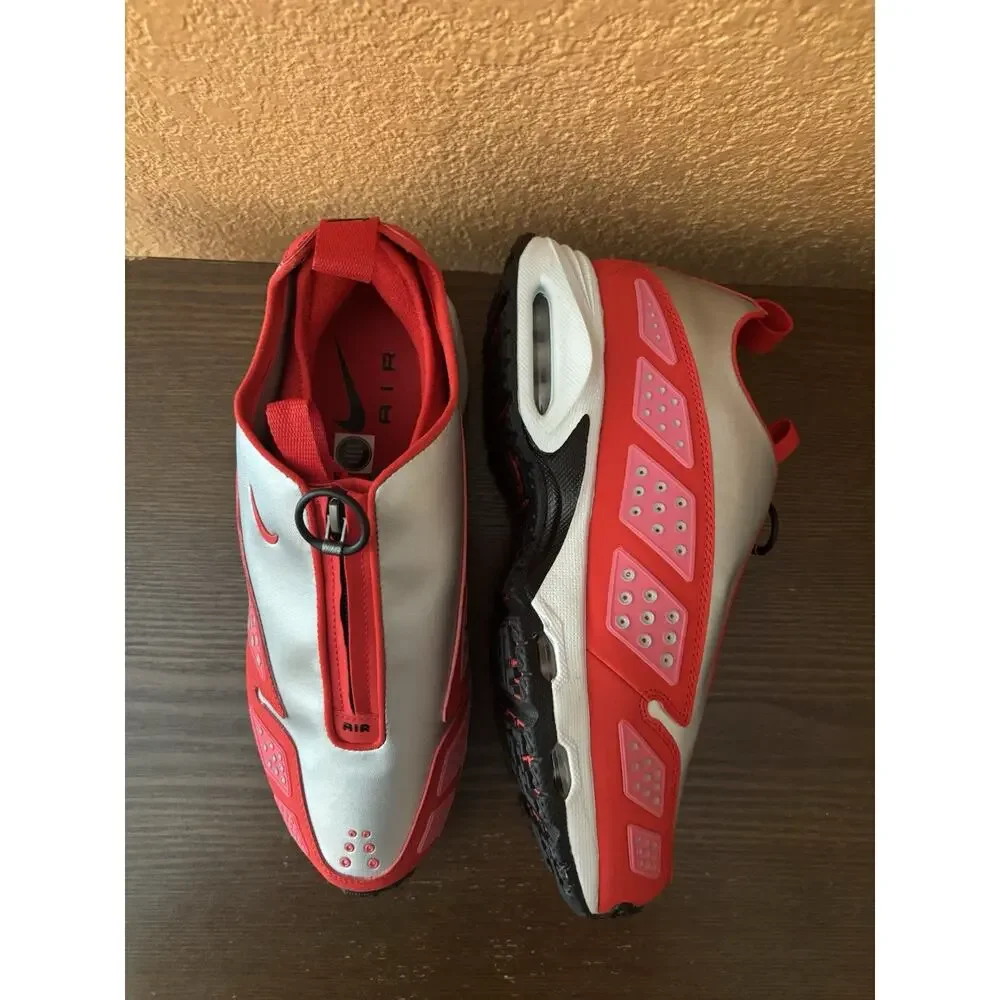 Nike Air Max Sunder Fusion Red Silver Women’s Size 9.5 New